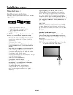 Preview for 11 page of NEC PlasmaSync 60XC10 User Manual