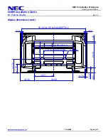 Preview for 4 page of NEC PlasmaSync 60XR5 Installation Manual