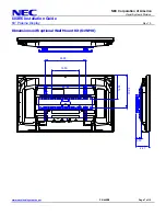 Предварительный просмотр 7 страницы NEC PlasmaSync 60XR5 Installation Manual