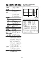 Preview for 4 page of NEC PlasmaSync 60XR5A User Manual