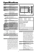 Preview for 6 page of NEC PlasmaSync 61XM2 Operation Manual