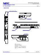 Preview for 9 page of NEC PlasmaSync 61XM4 Installation Manual