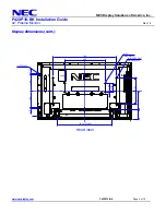 Preview for 4 page of NEC PlasmaSync P42XP10-BK Installation Manual