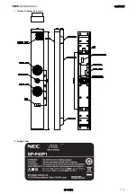 Preview for 5 page of NEC PlasmaSync P42XP10-BK Specification Sheet