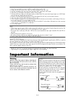 Preview for 4 page of NEC PlasmaSync PX-42XM3W Model Information
