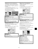 Preview for 21 page of NEC PlasmaSync PX-42XM3W Model Information