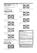 Preview for 14 page of NEC PlasmaSync PX-61XM3A Operation Manual
