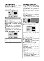 Preview for 22 page of NEC PlasmaSync PX-61XM3A Operation Manual