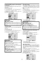 Preview for 31 page of NEC PlasmaSync PX-61XM3A Operation Manual