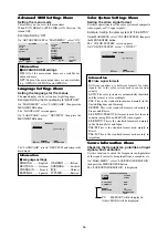 Preview for 36 page of NEC PlasmaSync PX-61XM3A Operation Manual