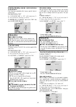 Preview for 31 page of NEC PlasmaSync  SERIES Operation Manual