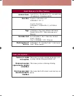 Preview for 11 page of NEC Portrait 308 Quick Reference Manual