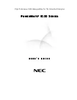 NEC POWERMATE 8100 RELEASE NOTES Manual preview