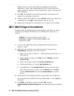 Предварительный просмотр 10 страницы NEC POWERMATE 8100 RELEASE NOTES Release Note