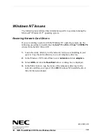 Предварительный просмотр 18 страницы NEC POWERMATE 8100 RELEASE NOTES Release Note