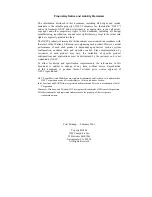 NEC POWERMATE CT 815 - RELEASE NOTES Manual preview