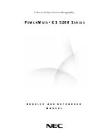 NEC POWERMATE ES 5200 - SERVICE Service Manual preview