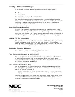 Preview for 6 page of NEC POWERMATE ES Series Release Notes