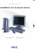 Предварительный просмотр 1 страницы NEC PowerMate ES SlimLine Series User Manual