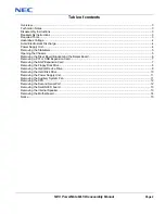 Preview for 2 page of NEC PowerMate ML5 Disassembly Manual