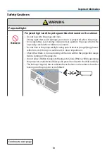 Preview for 5 page of NEC PV800UL-W User Manual