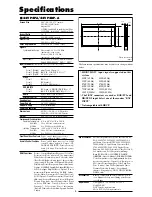 Preview for 5 page of NEC PX-42VP4DP-A Model Information