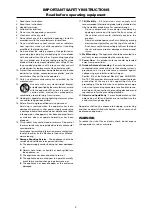 Предварительный просмотр 2 страницы NEC PX-42VR5A Model Information