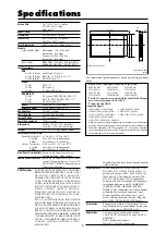 Предварительный просмотр 6 страницы NEC PX-42VR5A Model Information