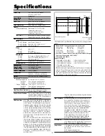 Preview for 6 page of NEC PX-42XR3A Model Information