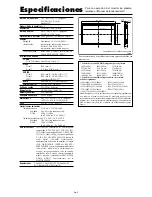 Preview for 12 page of NEC PX-42XR4A Model Information