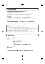 Preview for 8 page of NEC PX-42XR5A Instruction Manual