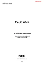 Preview for 136 page of NEC PX-50XM4 Service Manual