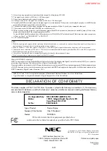 Preview for 143 page of NEC PX-50XM4 Service Manual