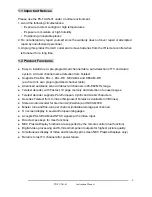 Предварительный просмотр 3 страницы NEC PX-TUAN-01 Manual