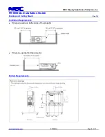 Preview for 9 page of NEC PX1005QL Series Installation Manual