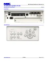 Preview for 11 page of NEC PX1005QL Series Installation Manual