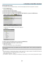 Preview for 38 page of NEC PX1005QL-W User Manual