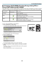 Preview for 56 page of NEC PX1005QL-W User Manual