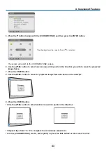 Preview for 60 page of NEC PX1005QL-W User Manual