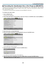 Preview for 62 page of NEC PX1005QL-W User Manual