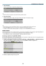 Preview for 94 page of NEC PX1005QL-W User Manual