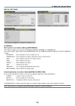 Preview for 110 page of NEC PX1005QL-W User Manual