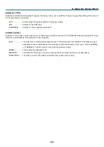 Preview for 118 page of NEC PX1005QL-W User Manual