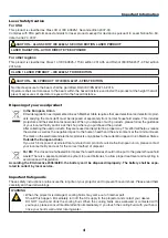 Предварительный просмотр 7 страницы NEC PX2000UL User Manual