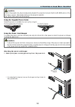 Предварительный просмотр 33 страницы NEC PX2000UL User Manual