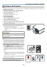 Предварительный просмотр 27 страницы NEC PX602UL-BK User Manual