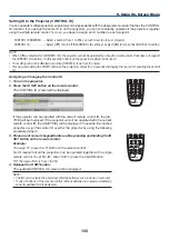 Предварительный просмотр 118 страницы NEC PX602UL-BK User Manual