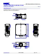 Предварительный просмотр 6 страницы NEC PX602UL Installation Manual