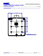 Предварительный просмотр 7 страницы NEC PX602UL Installation Manual