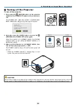 Предварительный просмотр 37 страницы NEC PX602WL User Manual